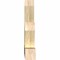 Ekena Millwork Saratoga Rough Sawn Timber Gable Bracket, Douglas Fir, 36"W x 24"H x 4"D x 4"F, 16/12 Pitch GBW036X24X0404SAR00RDF - alternate 4